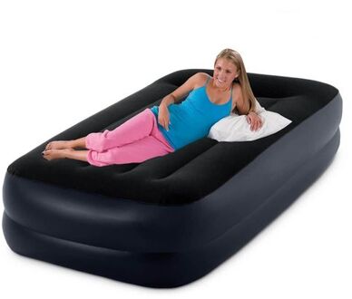 No Brand Intex Pillow Rest Raised luchtbed eenpersoons Multikleur