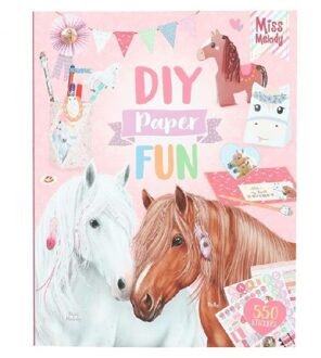 No Brand Miss Melody DIY Paper Fun Boek