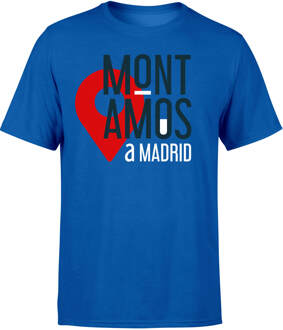 No Brand Mont Amos A Madrid Blue T-Shirt - XL