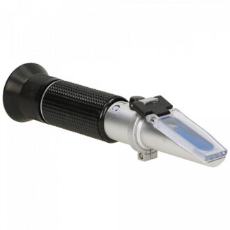 No Brand Refractometer 0-18% Brix, 1.000-1.085 SG met ATC