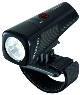 No Brand Sigma Koplamp Buster 800 LED helmhouder -Li-ion accu USB Zwart