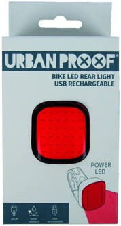 No Brand UrbanProof High power achterlicht rood USB