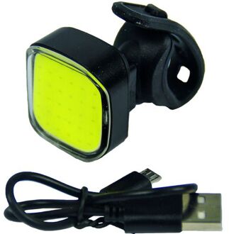 No Brand UrbanProof High power koplamp geel USB Zwart