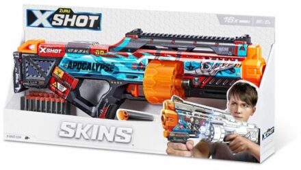 No Brand ZURU X-Shot Skins Last Stand met 16 Darts Multikleur