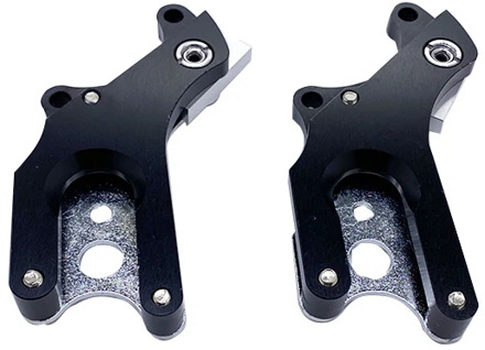 No Disc Brake Fixed Seat Road Bike Disc Brake Adapter Converter Durable Steel Alloy Fixed Seat