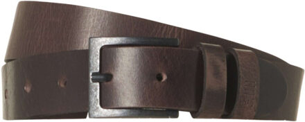 No Excess Belt leather buckle dark brown Veelkleurig - 105