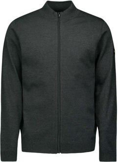 No Excess Cardigan 2 coloured melange dark grey Grijs - S