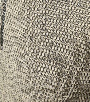 No Excess Half Zip Trui Structuur Melange Stone Grijs - XXL