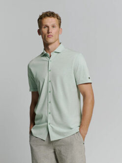 No Excess Heren overhemd 27420381 058 mint Groen - XXXL