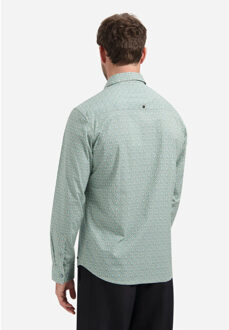 No Excess Heren overhemd 30451115 039 seablue - maat L Blauw