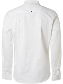 No Excess Heren overhemd n4310 010 white - maat M Wit