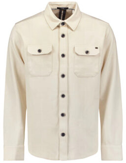 No Excess Heren overshirt 27580103 017 chalk - maat XL Beige