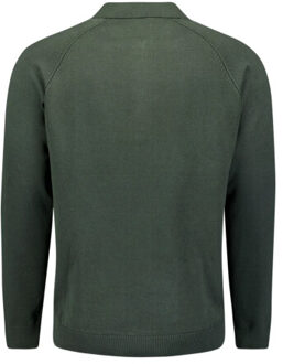 No Excess Heren polo trui 29230962sn 052 dark green Groen - M