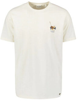 No Excess Heren shirt 28350402 097 naturel - maat XXXL Wit