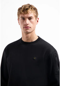 No Excess Heren sweater 29130857 020 black Zwart - XXL