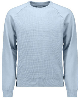 No Excess Heren trui 29230964sn 138 dusty blue - maat S Blauw