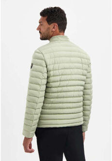 No Excess Jacket short fit padded light moss Bruin
