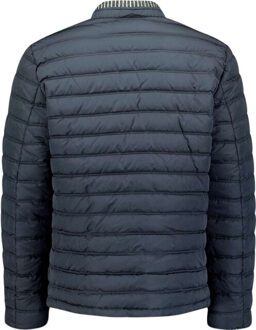 No Excess Jacket short fit padded night Blauw