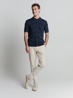 No Excess Knitted Top Navy Blauw - 3XL,L,M,XL,XXL