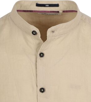 No Excess Overhemd Linnen Beige