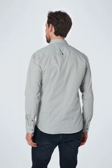No Excess Overhemd Patroon Respo Groen - M