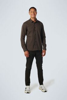 No Excess Overhemd Print Caramel Multicolour - L,XXL
