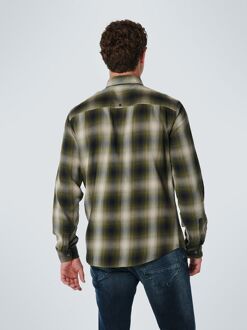 No Excess Overhemd Ruit Groen - L