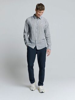 No Excess Overhemd Stripes Blauw - 3XL,L,XXL