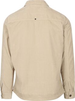 No Excess Overshirt Beige - XXL