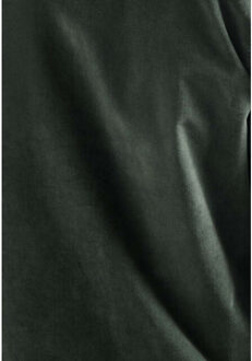 No Excess Overshirt buttons twill dark green Groen - XXXL