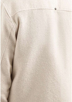 No Excess Overshirt full button stretch kit Groen - M