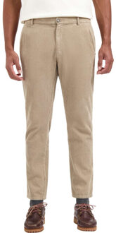 No Excess Pants chino stretch corduroy sand Kaki - L