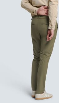 No Excess Pants Chino Stretch Mid Army  M Groen