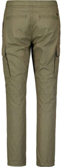 No Excess Pants stretch cargo mid army Groen