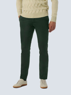 No Excess Pants stretch garment dyed dark moss - maat 31 Groen