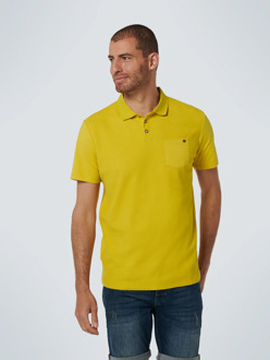 No Excess Polo 056 lime Geel - M