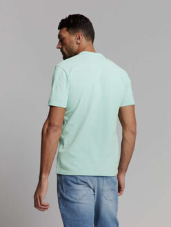 No Excess Polo melange ice Blauw - XXL