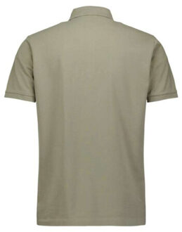 No Excess Polo pique garment dyed light army Groen - XL