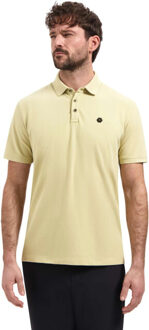 No Excess Polo short sleeve basic yellow Geel