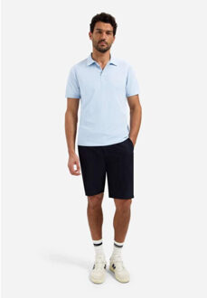 No Excess Polo travel jersey sedoc ice - maat XXL Blauw