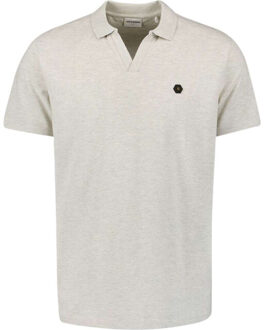 No Excess Polo v melange kit - maat L Groen