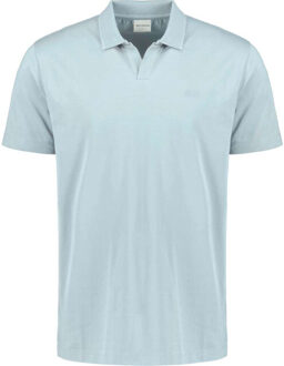 No Excess Polo v solid stretch ice Blauw - XL
