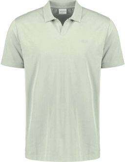 No Excess Polo v solid stretch mint Groen - L