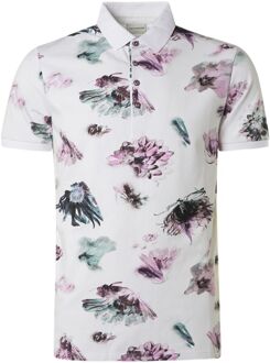 No Excess Polo Wit Cassis - L