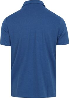 No Excess Poloshirt Half Zip Blauw - M,L,XL,XXL,3XL