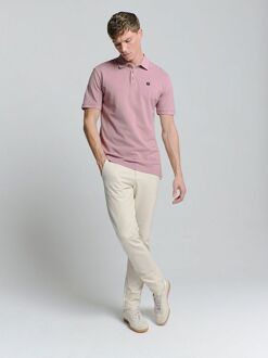 No Excess Poloshirt Piqué Mauve Roze - L,M,XXL
