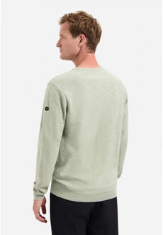 No Excess Pullover crewneck garment dyed + st smoke Ecru - XL