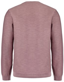 No Excess Pullover Crewneck Garment Dyed + Stone Washed Mauve  L Roze