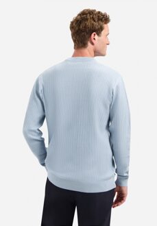 No Excess Pullover Crewneck Rib Dusty Blue  2XL Blauw