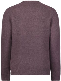 No Excess Pullover Crewneck Soft Wool Blend Dark Wine  2XL Rood, Bordeaux